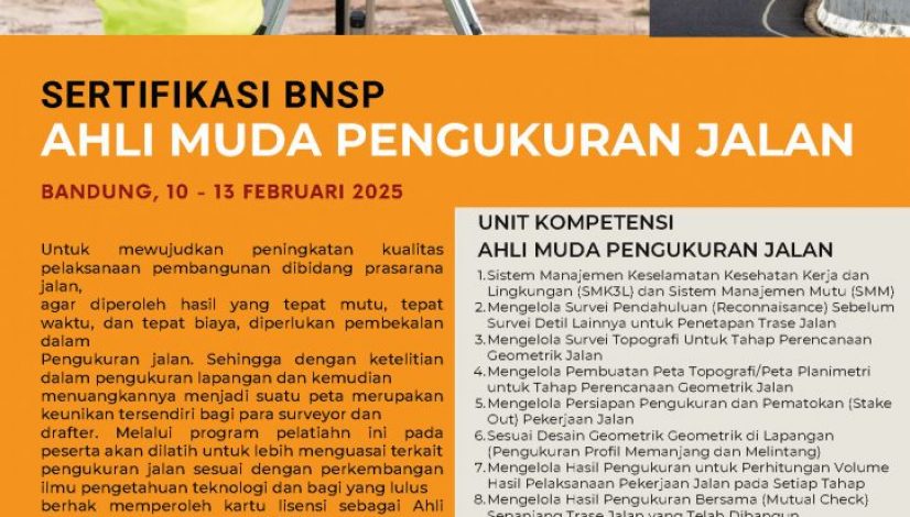 Ahli Pengukuran Jalan-1
